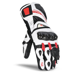 BELA Venom RS Guanti da corsa da uomo - Bianco / Nero / Rosso 