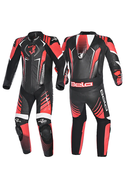 Bela Aragone Tuta da moto Nera/Rossa intera (1 PZ) 