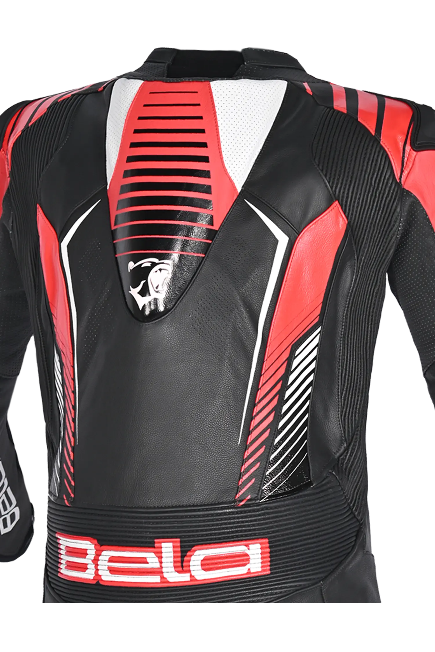 Bela Aragone Tuta da moto Nera/Rossa intera (1 PZ) 