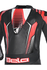 Bela Aragone Tuta da moto Nera/Rossa intera (1 PZ) 