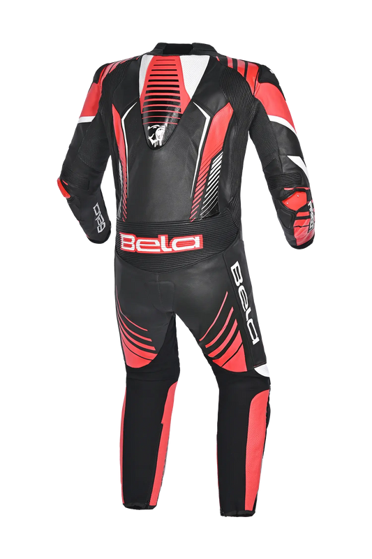 Bela Aragone Black/Red Full-Length Motorcycle Suit (1 PC) – Yamoto.it