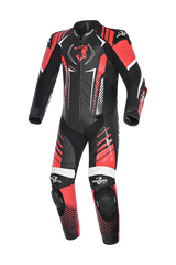 Bela Aragone Tuta da moto Nera/Rossa intera (1 PZ) 
