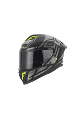 GIVI H503 QUASAR Casco integrale per moto Nero Titanio Giallo 