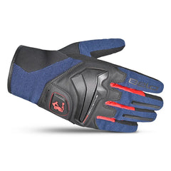 Bela - Guanto In Tessuto Star Royal Blu/ Nero 
