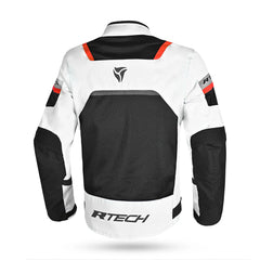 R-TECH SPIRAL MESH GIACCA MOTO UOMO IN TESSUTO NERO/BIANCO/GRIGIO/ROSSO 
