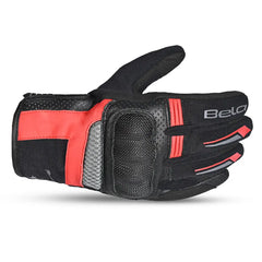 Bela Hero Air Guanti estivi - Nero/Rosso left