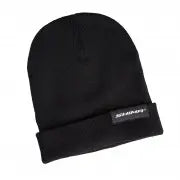 SHIMA EKSPO BEANIE LABEL BLACK ONE SIZE 