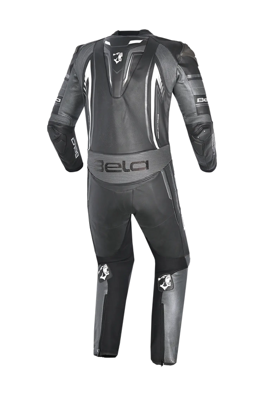 Bela Beast Motorcycle Suit Black/White/Dark Grey One-Piece Suit (1 Piece) – Yamoto.it