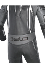 Bela Beast Tuta da Moto Nera/Bianca/Grigio scuro Tuta intera (1 pezzo) 