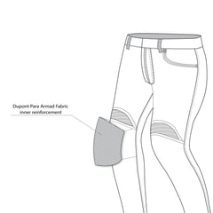 Bela Boston Jeans Moto per Uomo - blu - description  2