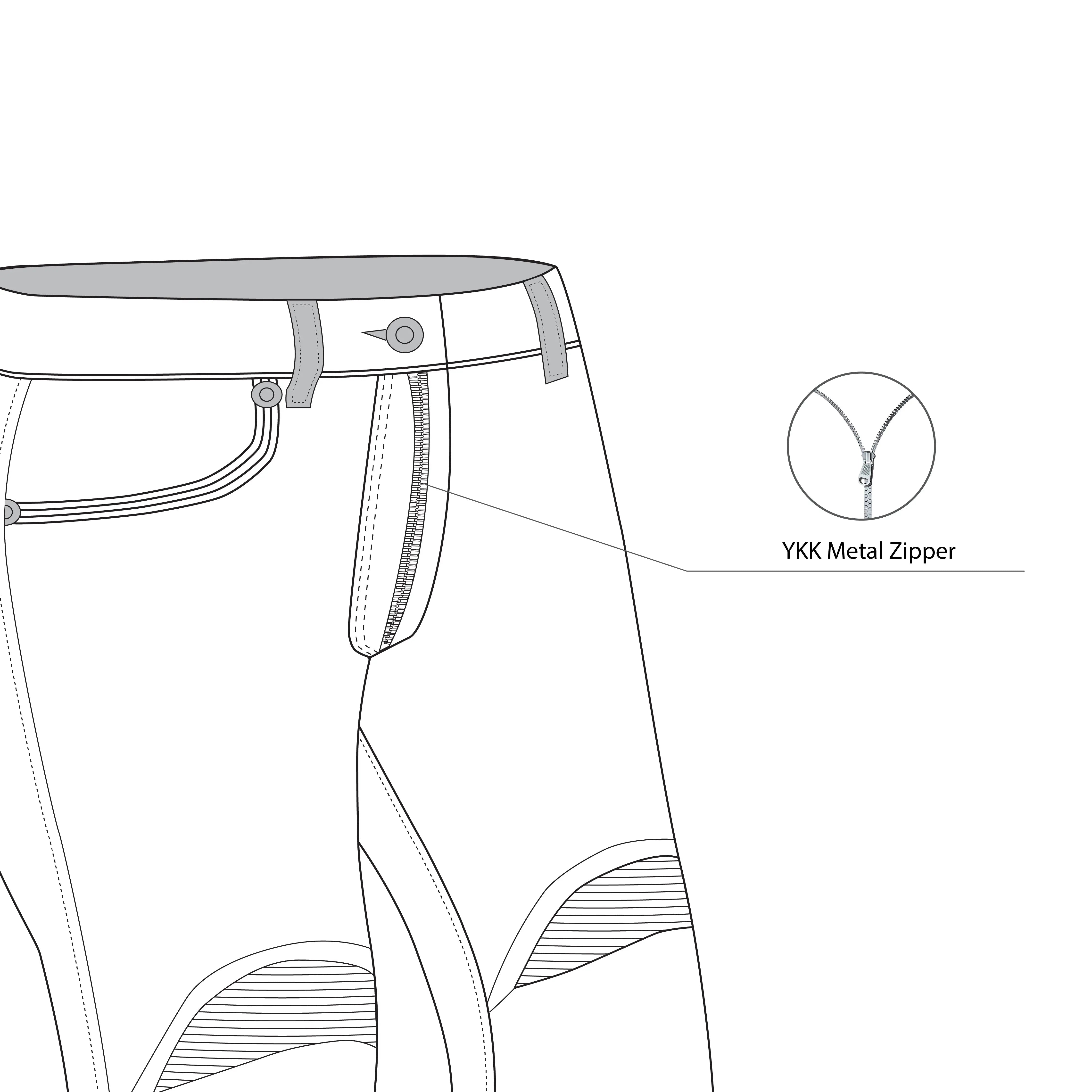 Bela Boston Jeans Moto per Uomo - blu - description  3