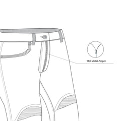 Bela Boston Jeans Moto per Uomo - blu - description  3