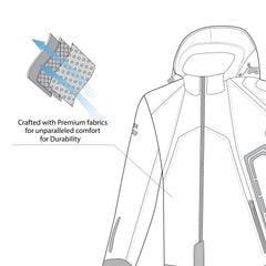 Bela Breeze Giacca softshell per uomo  - Nero/Grigio description 4