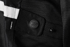 SEVENTY SD-JR30.1 CHAQUETA  MOJAVE VERANO RACING HOMBRE NEGRA/BLANCA - SECURTEX MOTOR S.L (t/a MaximoMoto)