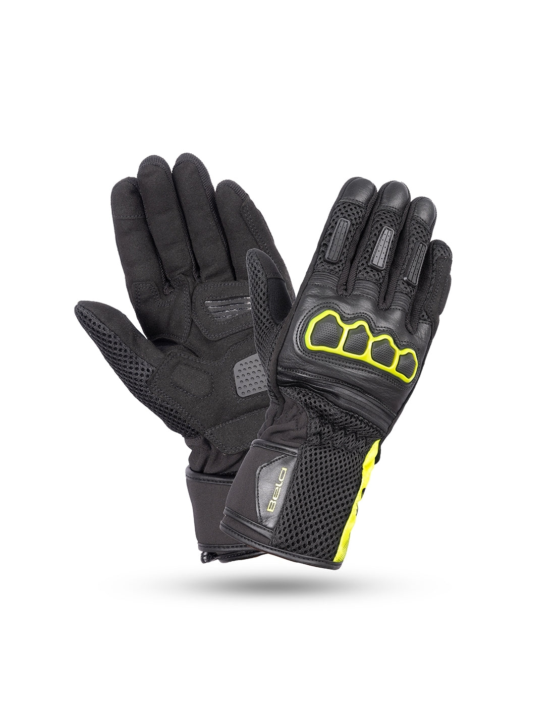 Bela Twix Donna Guanti Moto - Nero Giallo