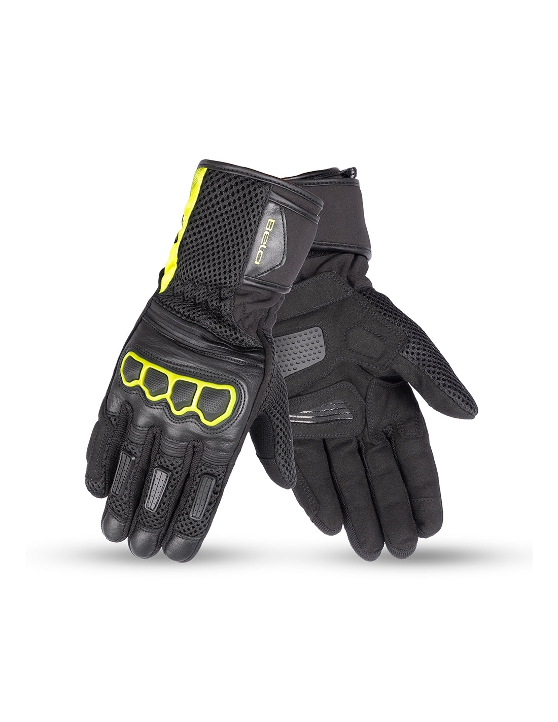 Bela Twix Donna Guanti Moto - Nero Giallo