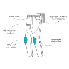 BELA - PANTALONI DI JEANS ROCKER BLU SCURO 