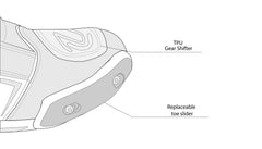 BELA SPEEDO 2.0 STIVALI DI MOTO BIANCO NERO BIANCO 