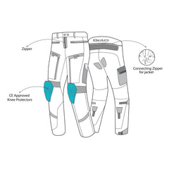 BELA Transformer - Pantalone in tessuto - Nero Grigio information 4