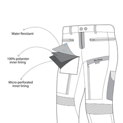 BELA Transformer - Pantalone in tessuto - Nero Grigio information 3