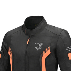 BELA BRADLEY  GIACCA TESSILE MOTO UOMO NERO/ARANCIONE 