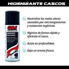QM CLEANER HIGIENIZANTE INTERIOR DE CASCOS 200ML 