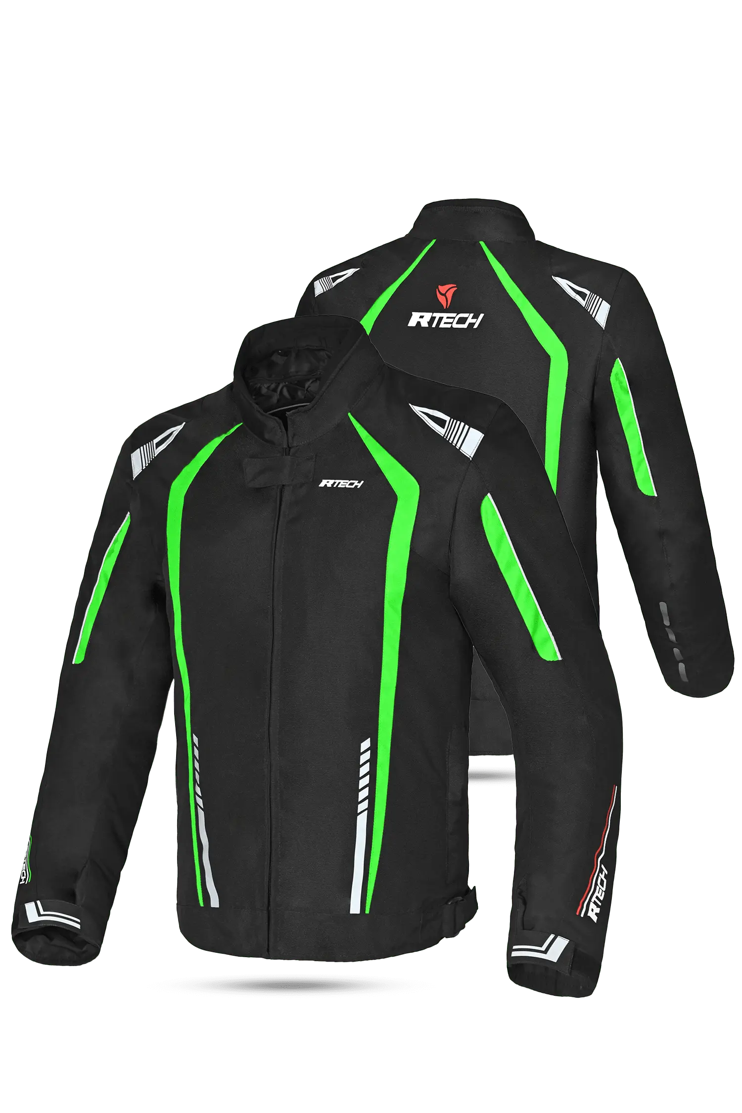 R-Tech Marshal Verde Giacche Moto Tessile
