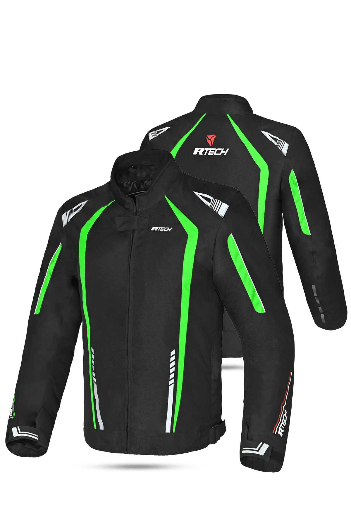 R-Tech Marshal Verde Giacche Moto Tessile
