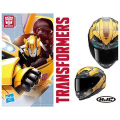 HJC F71 BUMBLEBEE HASBRO CASCO MC3SF 