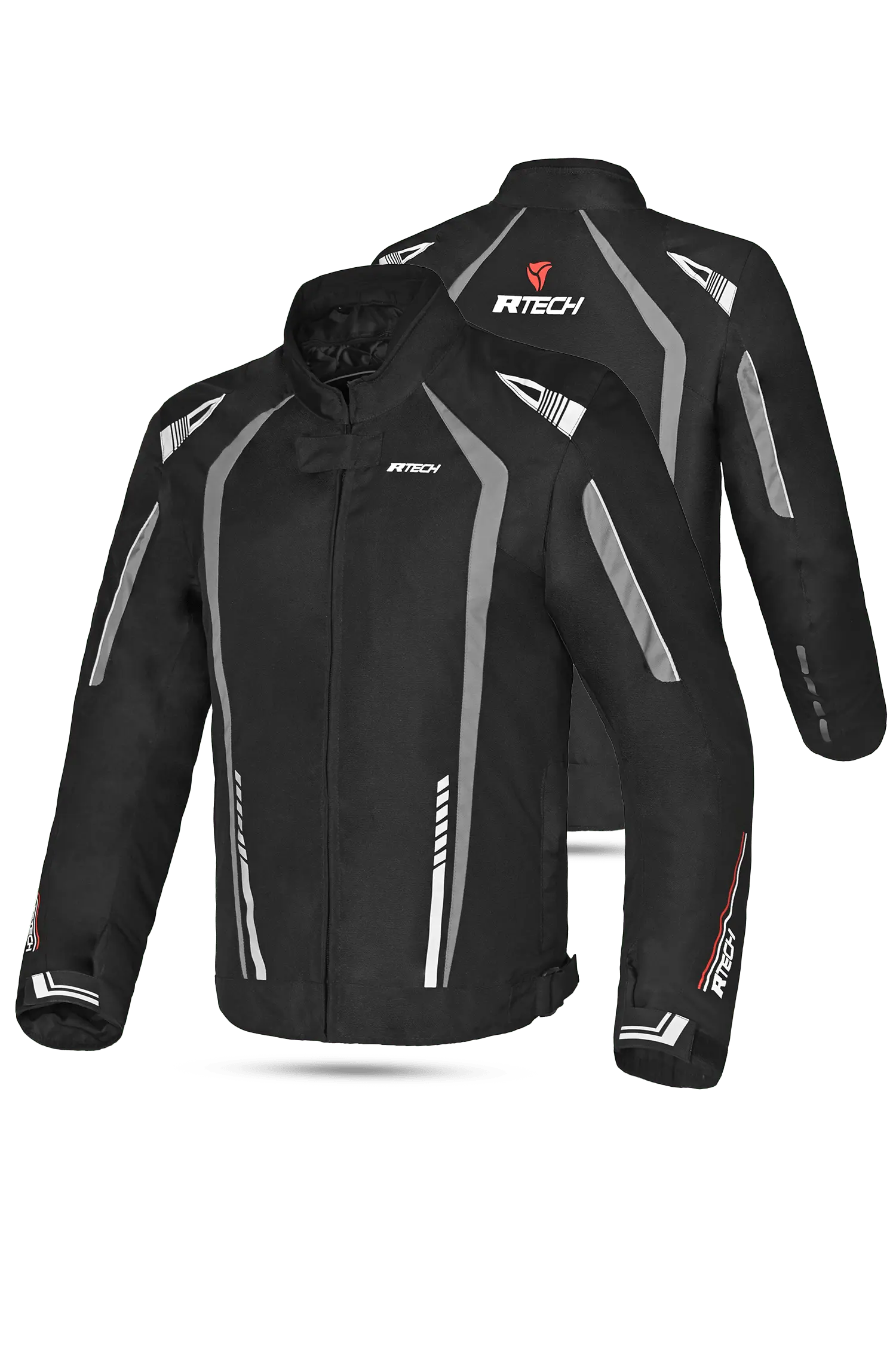 R-Tech Marshal Grigio Giacche Moto Tessile 