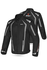 R-Tech Marshal Grigio Giacche Moto Tessile 