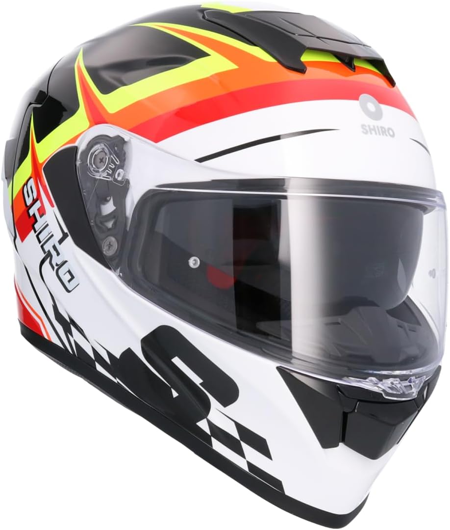 SHIRO CASCO RAPTOR PEGASUS BLANCO PERLA 
