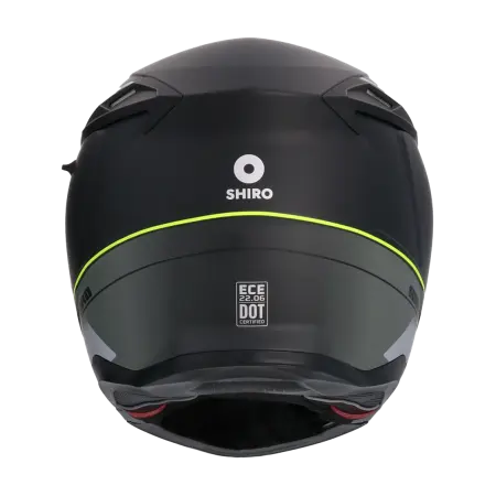 SHIRO Helmets DISCOVER ROYAL CASCHI VERDE OPACO 
