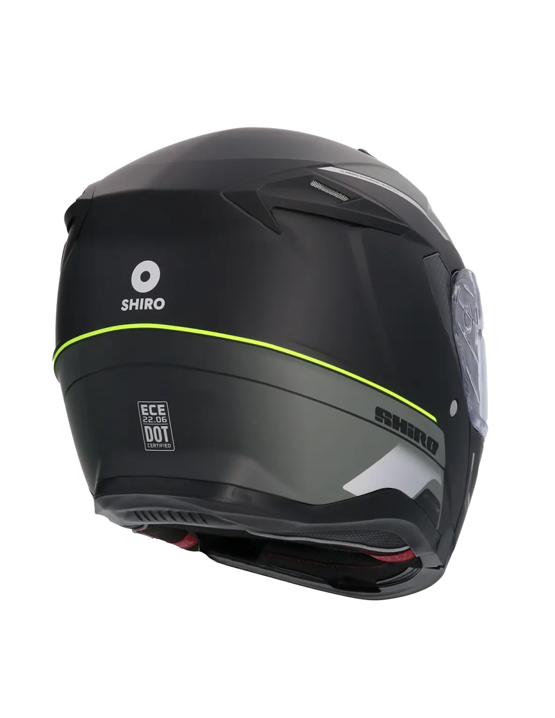 SHIRO Helmets DISCOVER ROYAL CASCHI VERDE OPACO 