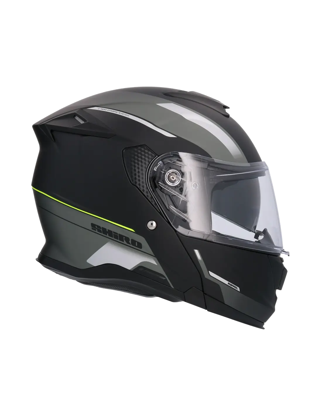 SHIRO Helmets DISCOVER ROYAL CASCHI VERDE OPACO 