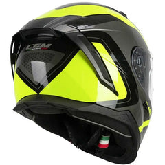 CGM - 311R BLAST RACE Nero Giallo fluo - SECURTEX MOTOR S.L (t/a MaximoMoto)