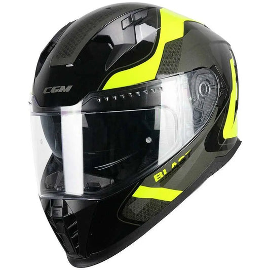 CGM - 311R BLAST RACE Nero Giallo fluo - SECURTEX MOTOR S.L (t/a MaximoMoto)
