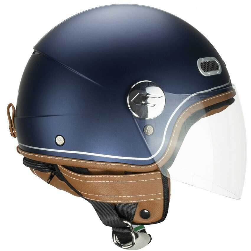 CGM 191V PIX VINTAGE JET CASCO Satén azul plateado 