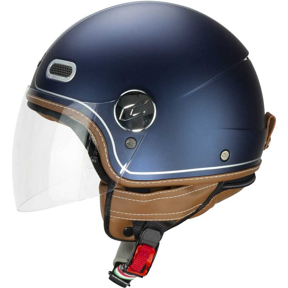 CGM 191V PIX VINTAGE JET CASCO Satén azul plateado 