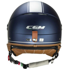 CGM 191V PIX VINTAGE JET CASCO Satén azul plateado 