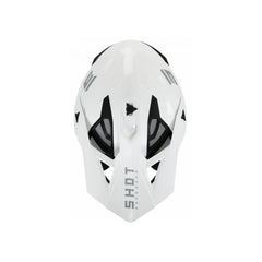 SHOT SOLID CASCO DE MOTO BLANCO 