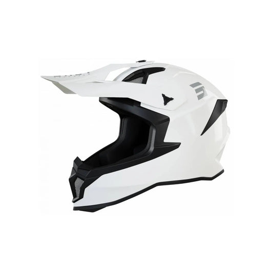 SHOT SOLID WHITE MOTORCYCLE HELMET – Yamoto.it