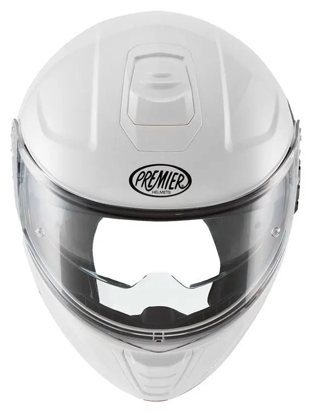 PREMIER Genius Evo U8 Caschi Modulari Da Moto Bianco 