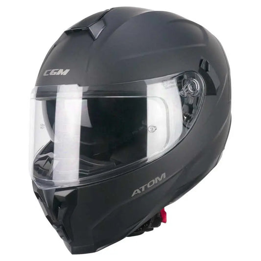 CGM 321A Atom Mono Motociclisti integrali Caschi Opaco Nero