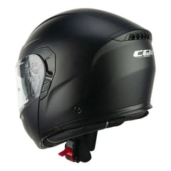 CGM 569A C-MAX MONO Moto Modulare Caschi Nero opaco
