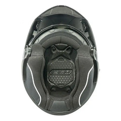 CGM 569A C-MAX MONO Moto Modulare Caschi Nero opaco