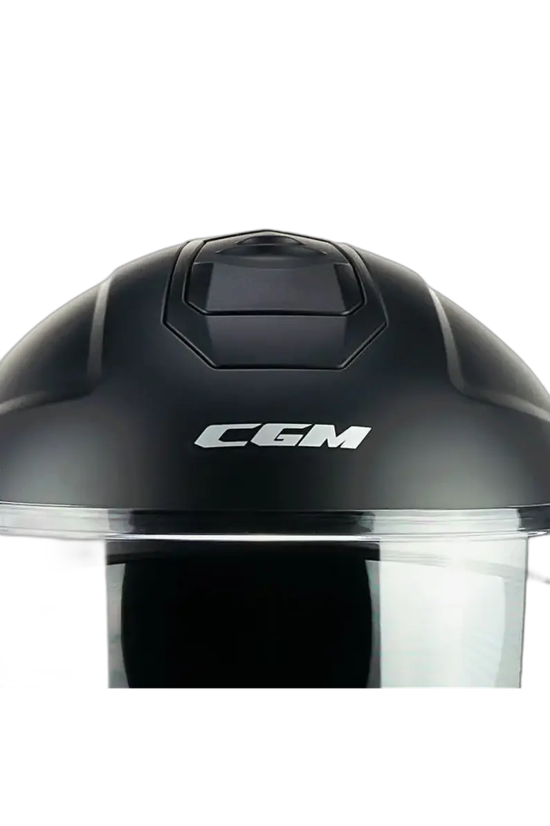 CGM 569A C-MAX MONO Moto Modulare Caschi Nero opaco 
