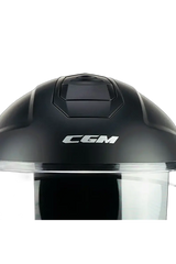 CGM 569A C-MAX MONO Moto Modulare Caschi Nero opaco 