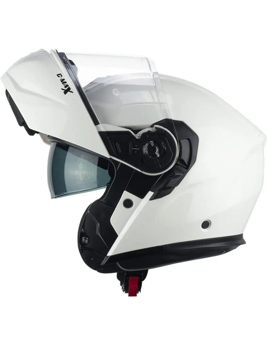 CGM- 569A C-MAX MONO  MOTO MODULARE CASCO BIANCO
