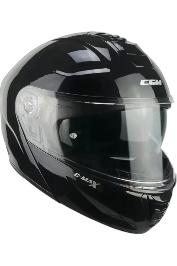 CGM 569A C-MAX MONO Moto Modulare Caschi Nero 